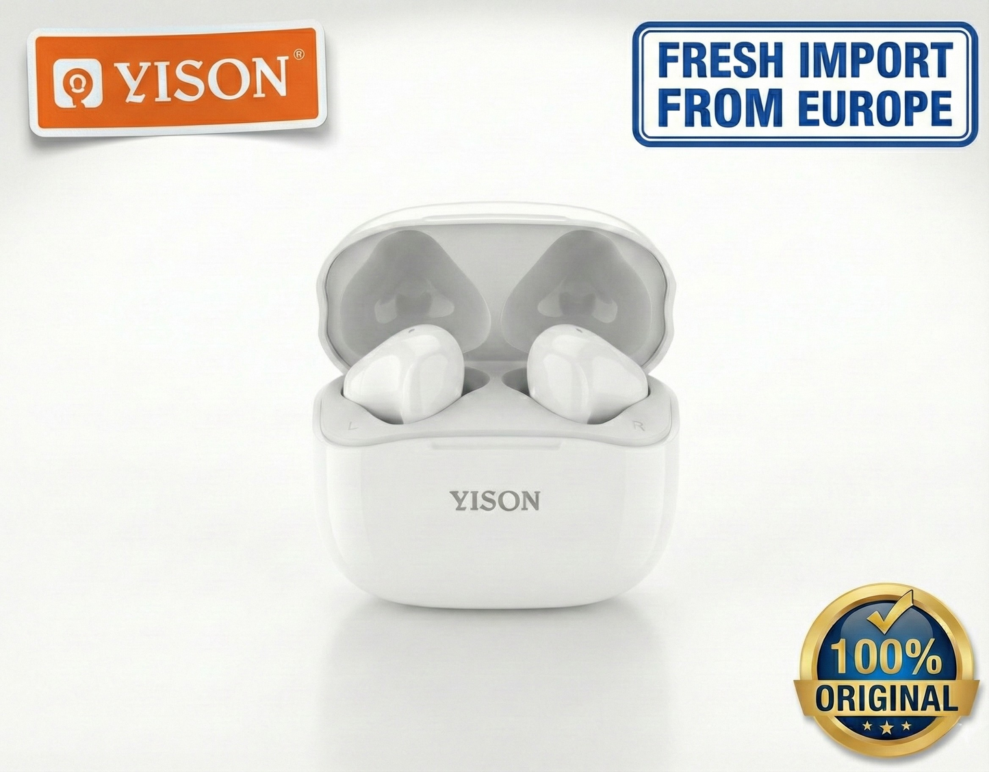 YISON T6 True Wireless Earbuds (Original Imported)