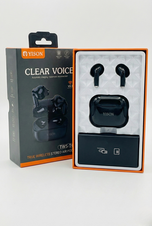 YISON T6 True Wireless Earbuds (Original Imported)